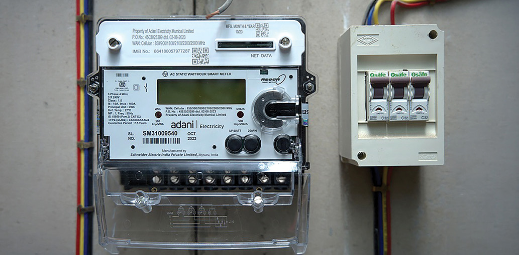 Adani Electricity smart meter installation