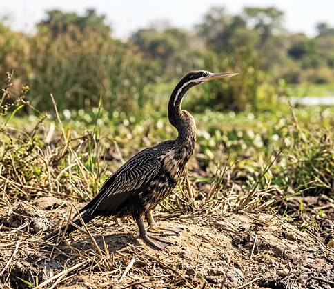 Snakebird/Darter (Anhinga rufa)