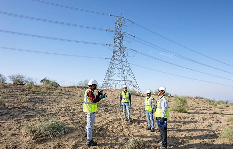Transmission infrastructure and workers