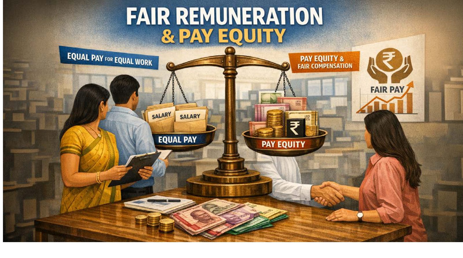Fair Remuneration & Pay Equity: Equal Pay for Equal Work; Pay Equity & Fair Compensation